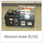 Abrasion tester (K236)