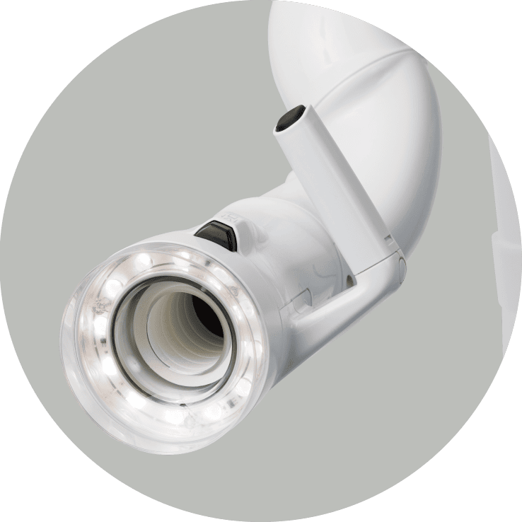 3 万ルクスの明るい照射