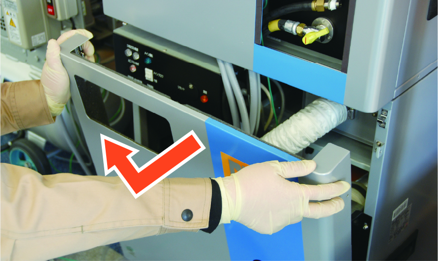 機器本体 各種フィルタの交換方法 | 株式会社東京技研